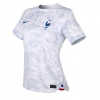 Camiseta Francia Raphael Varane #4 Visitante Equipación para mujer Mundial 2022 manga corta